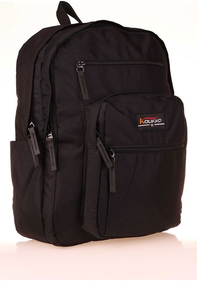 Kaukko Full Pocket Sırt Çantası Siyah K1599