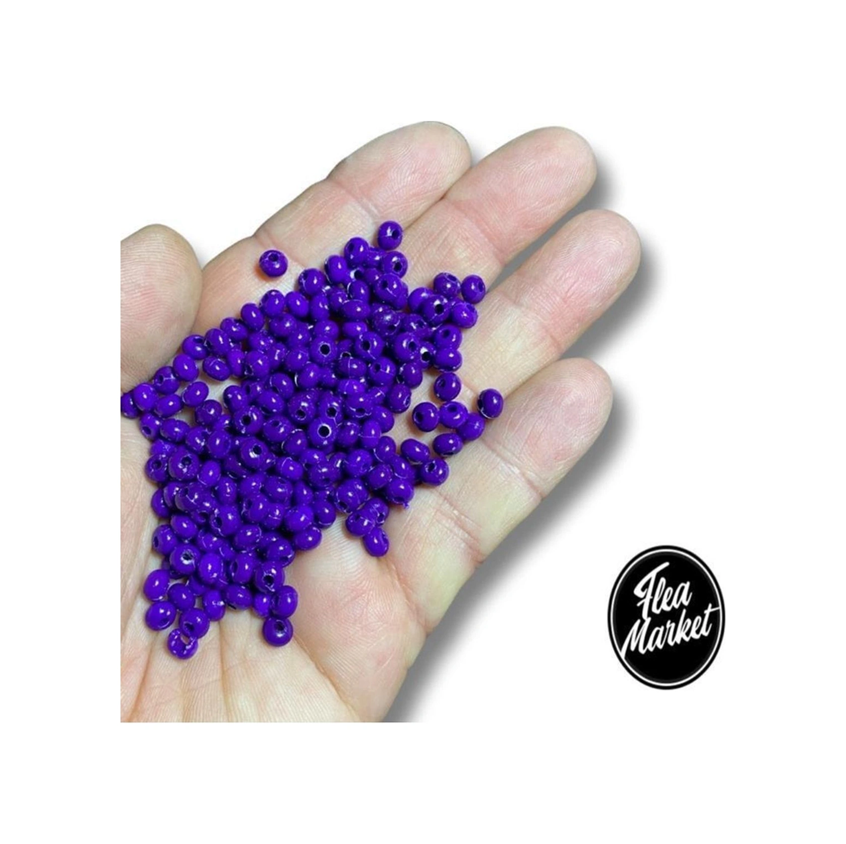 Deep Purple - Akrilik Kum Boncuk - 25 Gr - Ort 350 Adet