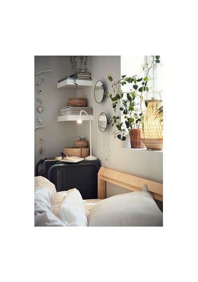 Ikea Nävlınge Çalışma Lambası, Beyaz, 52 Cm