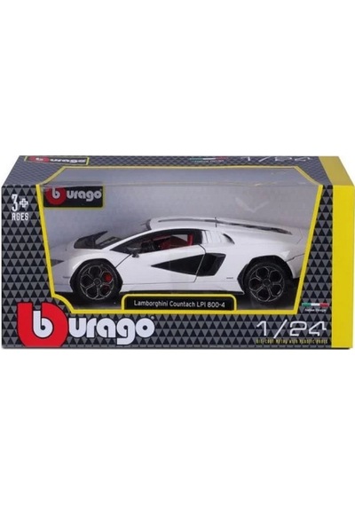 Bburago 1/24 A Lamborghini Countach Lpı 800-4