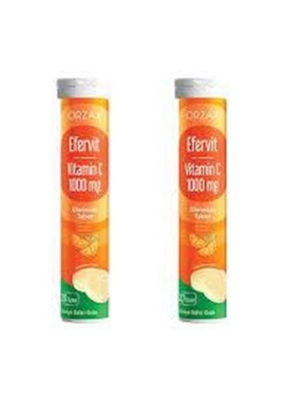 Ocean Efervit Vitamin C 1000 Mg 20 Efervesan Tablet