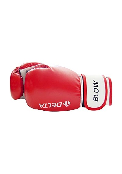 Delta Blow Dura-strong Boks Eldiveni,kırmızı,10 Oz Açık Pembe