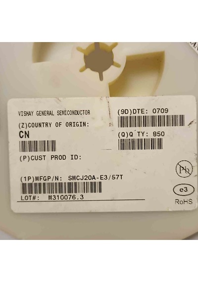 Smcj20a-e3/57 20v Transil Diyot 50 Adet