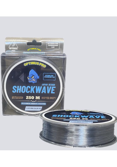 Fluorocarbon Coated Hayalet Misina Shockwave 250 Metre