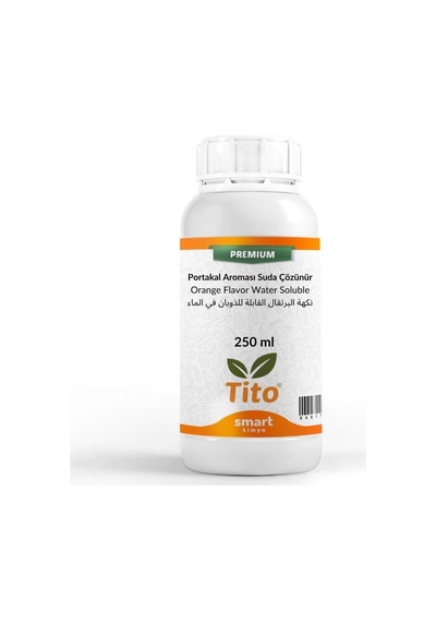 Premium Portakal Aroması Suda Çözünür 250 Ml