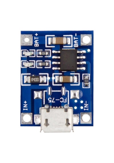 Tp4056 1a Lityum Batarya Şarj Micro Usb Modülü