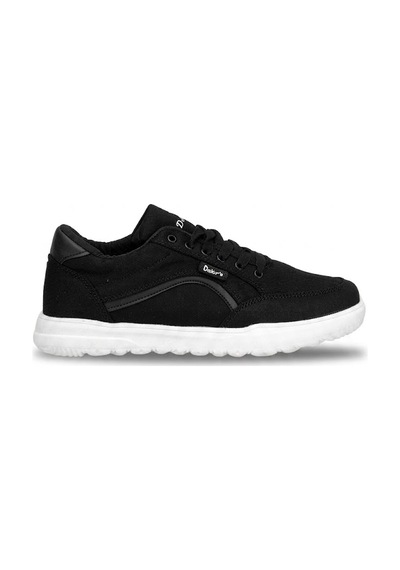 Elit Asyld228 Erkek Klasik Sneaker Siyah - Beyaz
