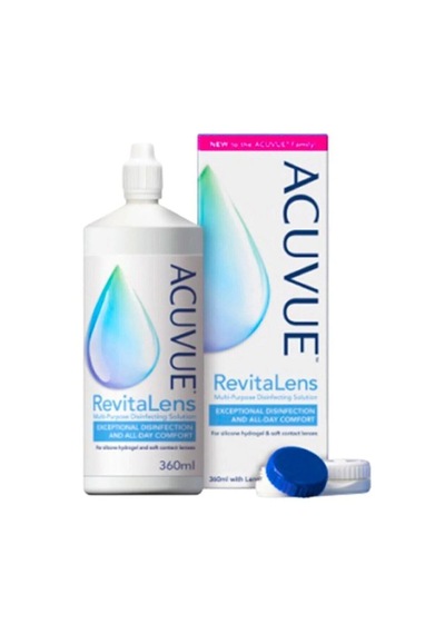 4 Adet Acuvue Lens Solüsyonu + 4 Adet Lens Saklama Kabı