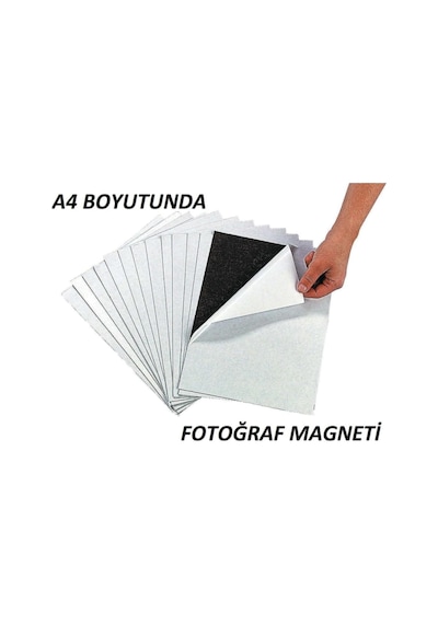 Dünya Magnet Yapışkanlı Fotoğraf Magneti, A4 Boyutunda Tabaka Plaka Magnet Mıknatıs Diğer