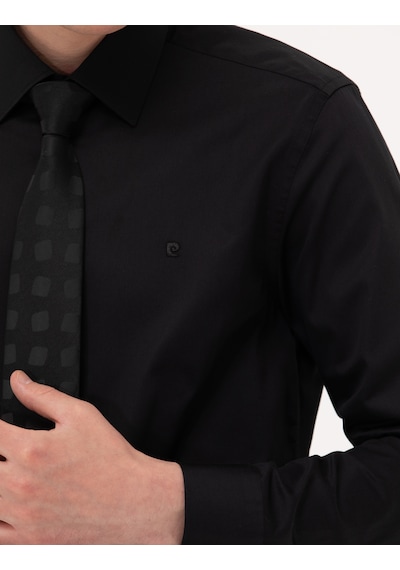 Pierre Cardin Erkek Siyah Gömlek Basic 50268201-vr046 Pierre Cardin Erkek Siyah Gömlek Basic 50268201-vr046