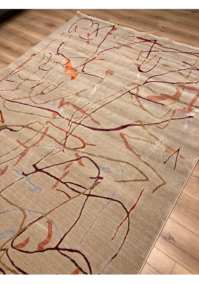 Premium %100 Safyün Ve Bambu 200x300 El Işçiliği