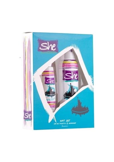 She Is From New York Kadın Parfüm EDT 50 ML + Deodorant 150 ML