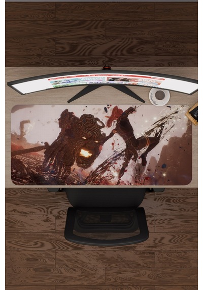 Expedition 33 Kaymaz Dikişli Kauçuk Oyuncu Mousepad V2 - 90x40 Xxl Gaming Mouse Pad Fare Altlığı