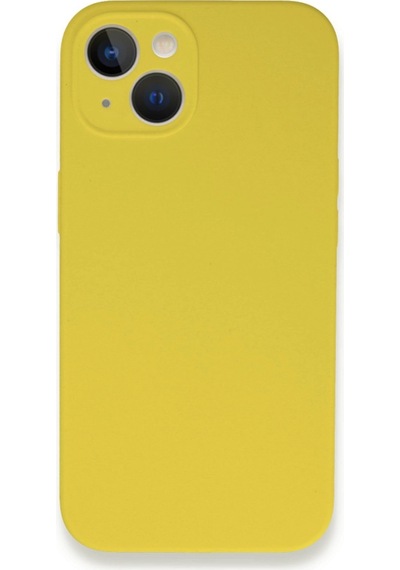 Apple Uyumlu iPhone 13 Mini Kılıf Lansman Legant Silikon - Sarı 0.2M-Çok Renkli