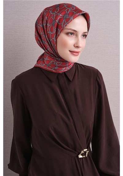 Armine Saf İpek Sura Eşarp 9638d 34 Lila