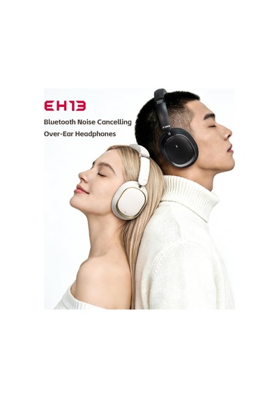 Tr Eh13 Kablosuz Bluetooth Gürültü Önleyici Kulak Üstü Kulaklıklar, 42db Hibrid Anc, 45h Çalma Süresi, Seyahat,