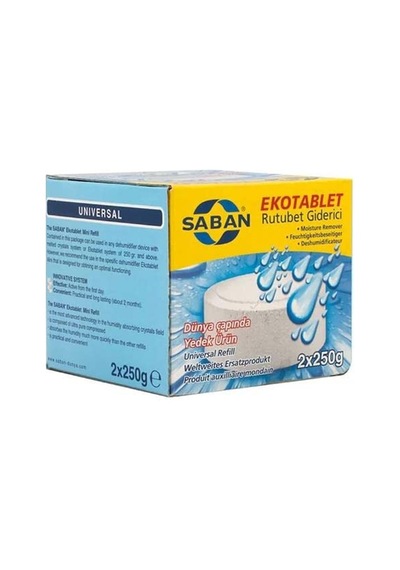 Ayrex Saban Nem Alıcı 2 Adet 250 Gr Yedek Tablet Naturel Kokusuz Rutubet Giderici Diğer