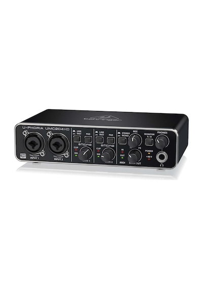 Behringer UMC204HD 24-Bit/192Khz 2 x 4 Usb Ses Kartı Behringer UMC204HD 24-Bit/192Khz 2 x 4 Usb Ses Kartı
