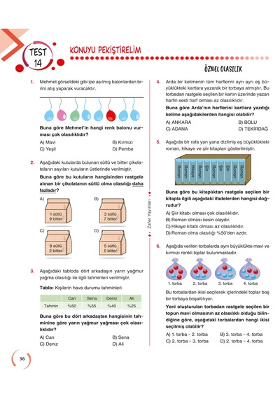 5. Sınıf Matematik Soru Bankası Fasikül Seti