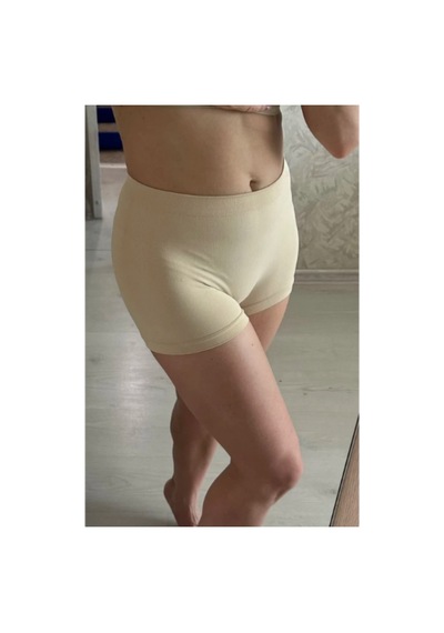 Miresa Basic Lazer Kesim Dikişsiz Kadın Boxer Külot 2'li Paket Ten