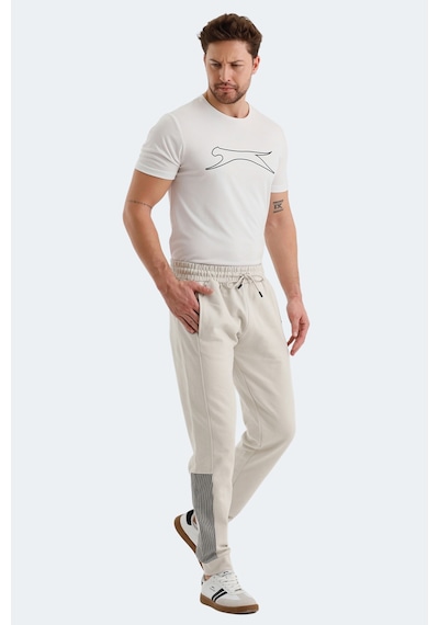 Slazenger Phılo Erkek Cepli Taş Gri Eşofman Altı Taş Gri