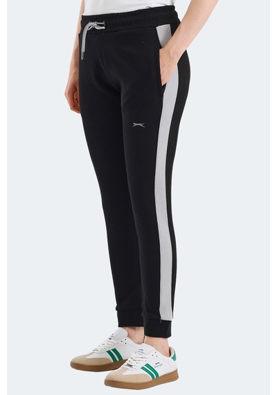 Slazenger Veva 2 Li Set Kadın Eşofman Altı Siyah - Gül