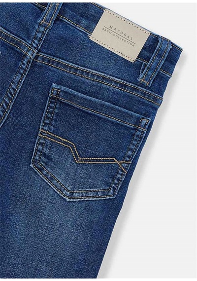 Mayoral Erkek Çocuk Basic Slim Fit Kot Pantolon Lacivert 515 Çok Renkli