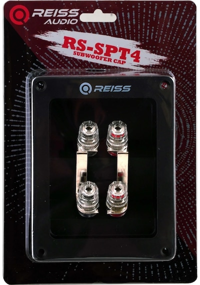 Reiss Audio Rs-spt4 4lü Subwoofer Terminal
