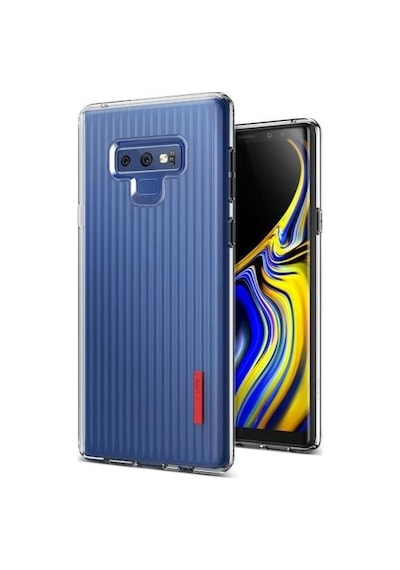 Vrs Design Galaxy Note 9 İle Uyumlu Crystal Fit Label Kılıf Clear