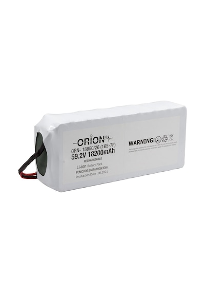 60V 18.2Ah 16S7P Li-ion Elektrikli Bisiklet Pili