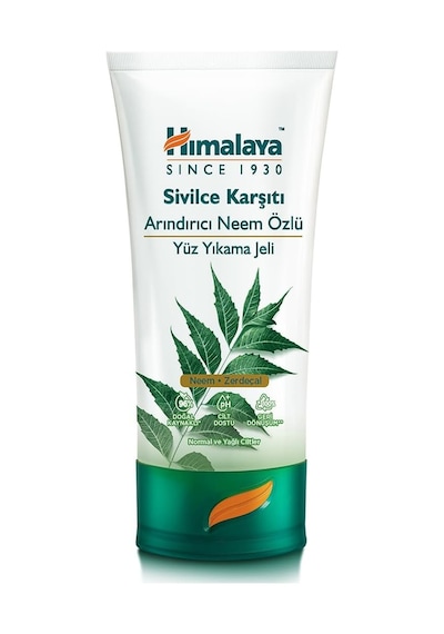 Himalaya Since 1930 Sivilce Karşıtı Arındırıcı Yüz Temizleme Jeli 150 Ml Neem & Zerdeçal Normal Ve Yağlı Ciltler