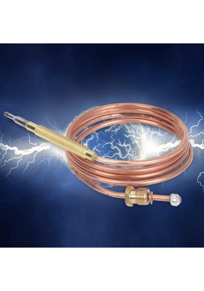 Su Isıtıcı Termokupl, Gaz Sobası Evrensel Termokupl Şömine Yedek Kit Adaptörü Şömineler, Barbekü Izgaraları, Su Isıtıcıları İçin