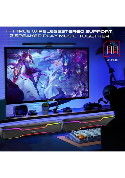 Dominator Blaze Kablosuz Rgb Oyun Soundbar