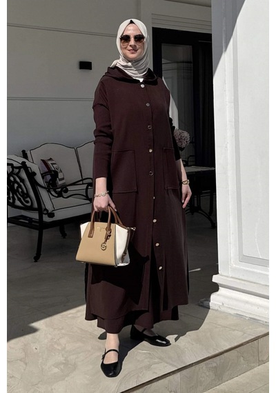 Rabia Şamlı Ada Modal Kap Kahve Normal