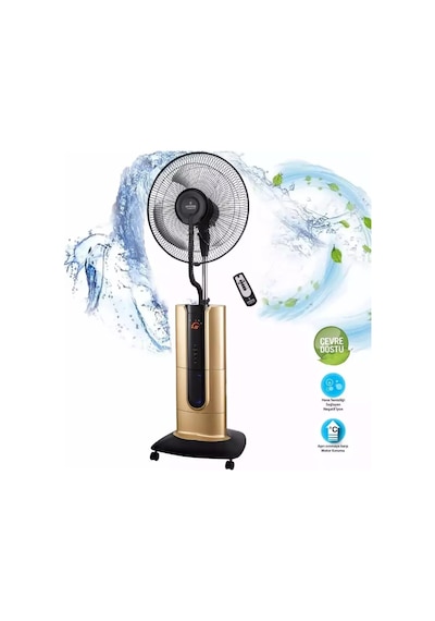 Airking Cool Soğuk Buharlı İyonizerli Vantilatör Gold
