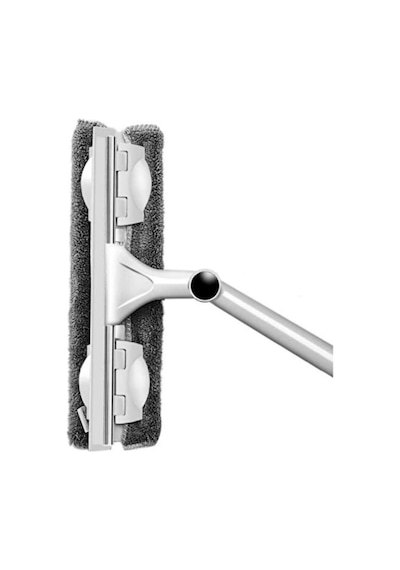 Mikrofiber Cam Silme Mopu Aparatı Profesyonel Set 360 Derece Oynar Başlıklı Mikrofiber , Çekçekli Teleskopik Cam S Diğer