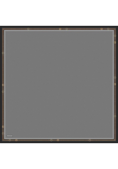 Armine İpek Eşarp 2026 Kış - 9401-36 Koyu Gri Twill Koyu Gri
