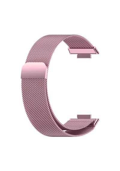 Forzacase Huawei Uyumlu Watch Fit 2 İçin Metal Mıknatıslı Kordon Kayış - Fc297 Pembe