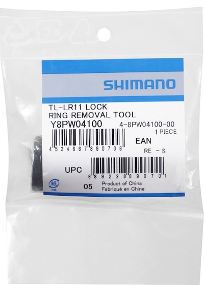 Shimano Tl-lr11 Sm-rt10 Rotor/kaset Dişli Sökme Takma Anahtarı Siyah