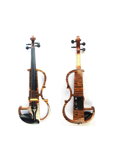 Kinglos Kng Mwds-1902 Elektro Keman 4/4 Profesyonel - Silent Kulaklık Çıkışlı Sessiz Çalışma Modu, Modern Tasarım, Taşıma Çantalı Set