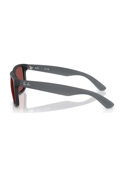 Ray-ban Rb 4165 687375 55 Justin Unisex Kare Gri Kemik Güneş Gözlüğü Gri