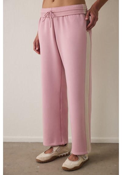 Penti Lila Silky Feel Normal Bel Parçalı Eşofman Altı