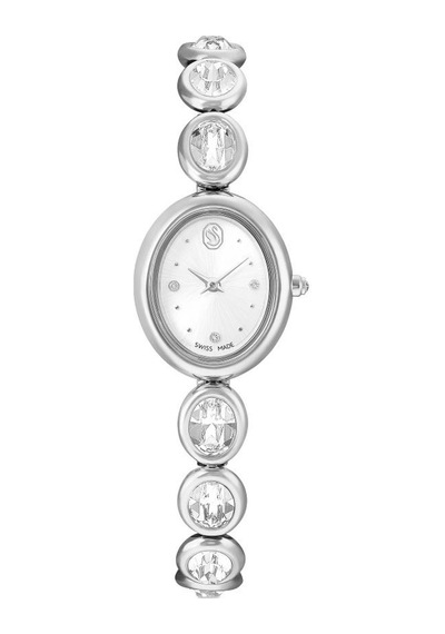 5740826 Swarovski Saat Imber:mb Sts/whıte/sts Metalik