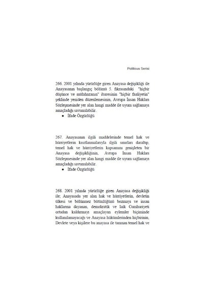 Politicus Insan Hakları Soru-Cevap Kaymakamlık Sınavı