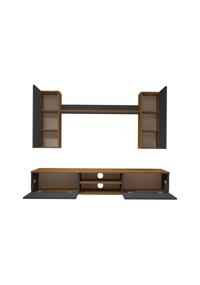 Decoraktiv Eko 7 Mdf Dvd Tv Ünitesi Tv Sehpası Pera - Antrasit