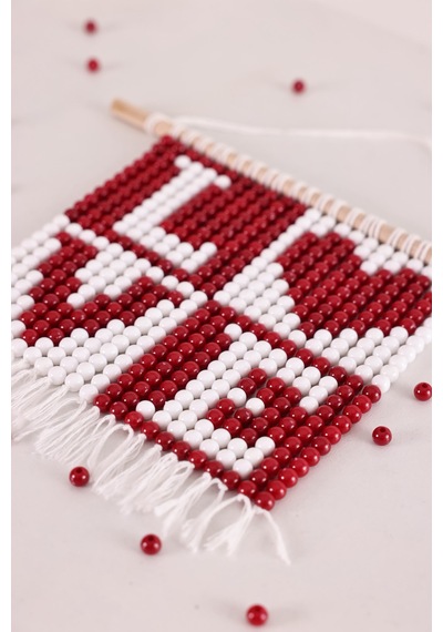 Fiskos.tr Love Yazılı Pixel Tablo Kendin Yap Kiti