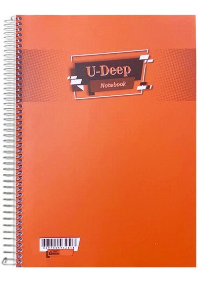 Umut U-Deep A4 Spiralli Defter Pp. Kapak 120 Yp. Çizgili