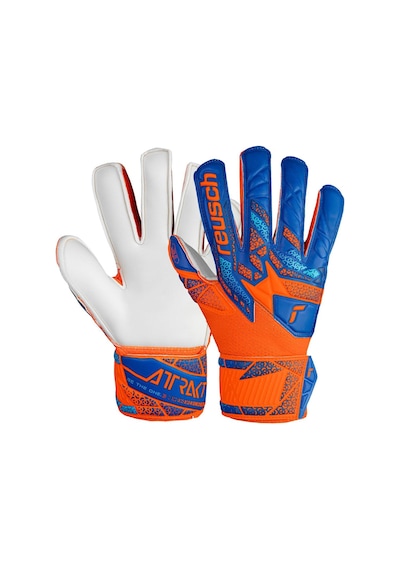 Reusch 5570515 Attrakt Solid Kaleci Eldiveni Saks-turuncu