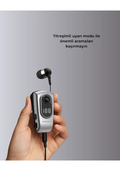 Mey İthalat Kablosuz Bluetooth 5.2 Kulaklık Titreşimli Uyarı Ve Uzun Pil Ömrü Yeni Nesil Diğer