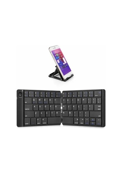 Samsers Katlanabilir Bluetooth Klavye Stand Tutuculu Siyah Bt X 1